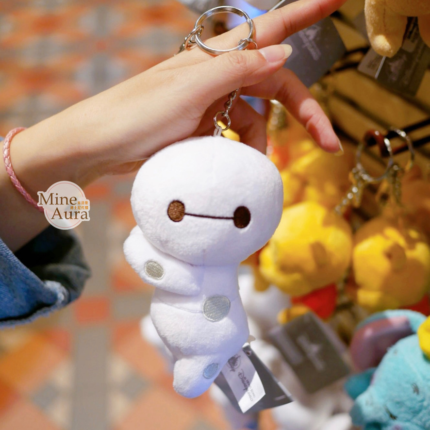 杯麵 Baymax 笑臉 笑顏 笑咪咪 絨毛 鑰匙圈 吊飾 大英雄天團 Big Hero 6 -香港迪士尼樂園