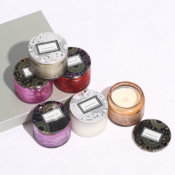 【Hook's嚴選】【花香調-柏林少女】 天然精油香氛蠟燭-(90g)