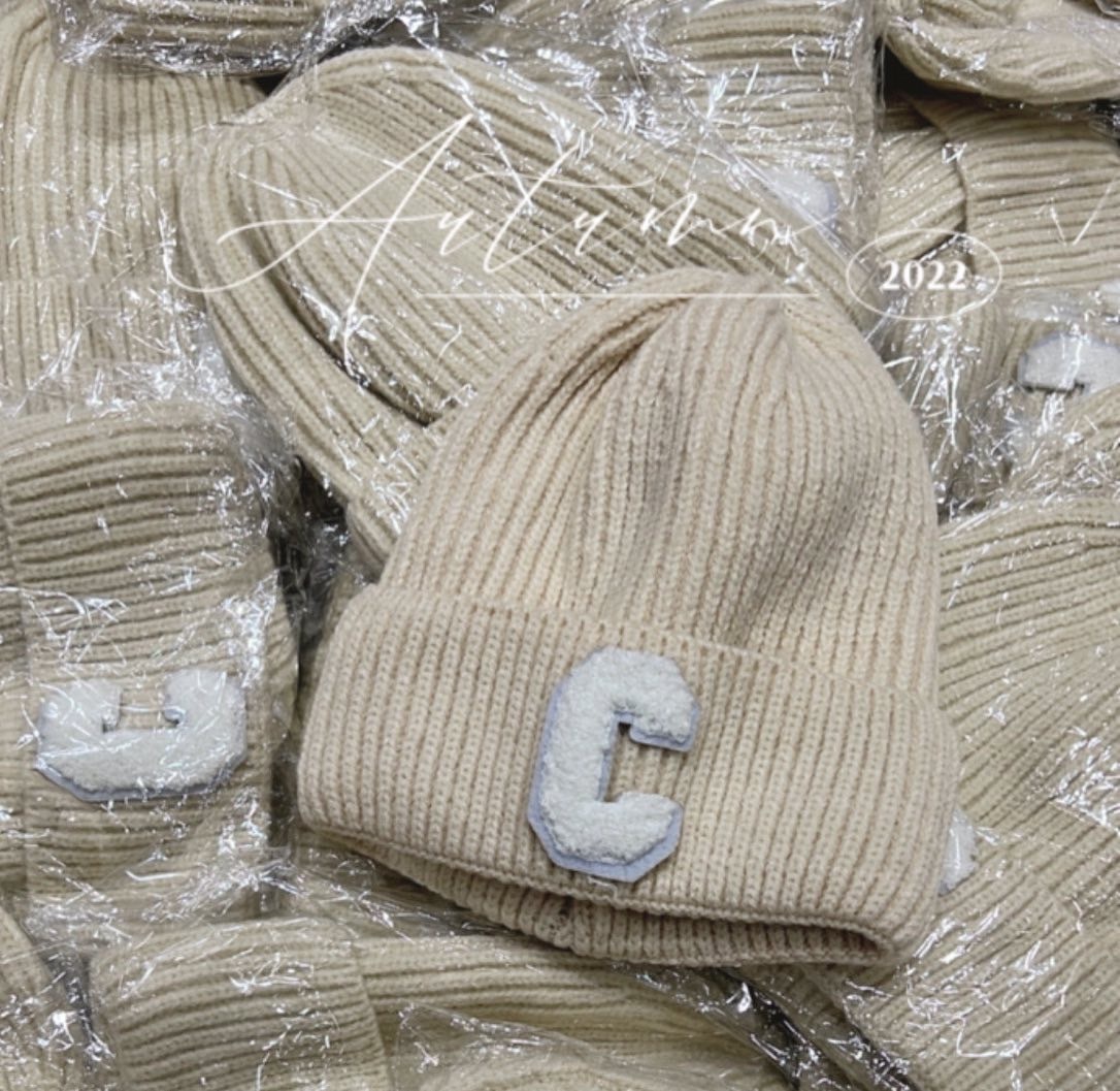 韓國C字毛帽/七色