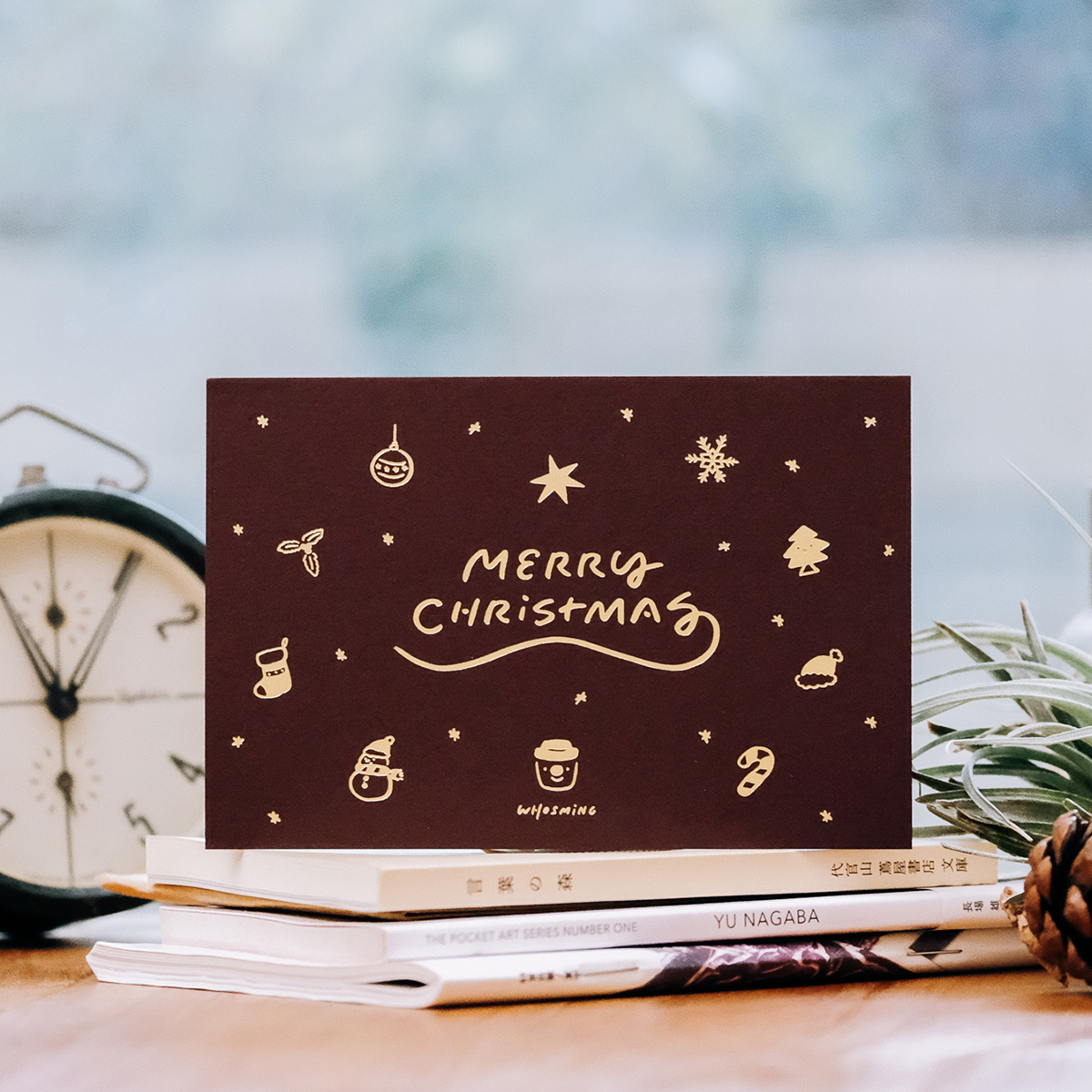 「XMAS TIME」聖誕卡片