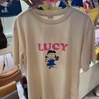 [S] LE.JUNEV LUCY SHORT SLEEVE T-SHIRT,BEIGE, SLJV88 [FINAL SALE] (SLJV88)