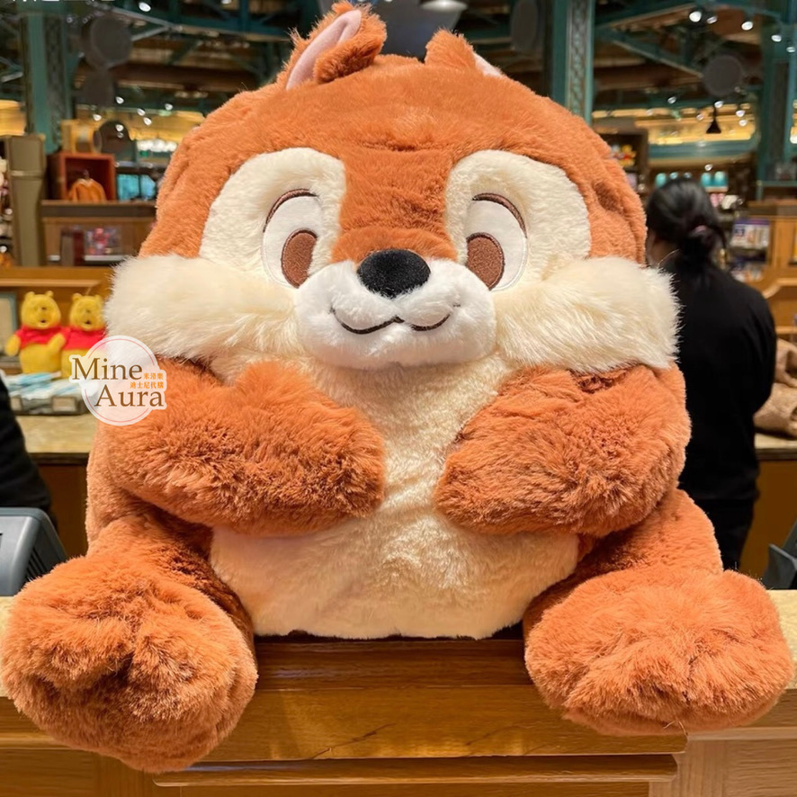 黑鼻 奇奇 Chip 絨毛造型 後背包 奇奇蒂蒂 Chip 'n Dale -上海迪士尼樂園
