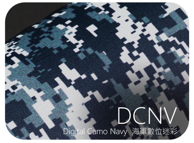 LIFE+GUARD DCNV Digital camo Navy 海軍數位迷彩 迷彩貼膜樣式，適用於相機、鏡頭與 3C 裝置表面保護與風格打造