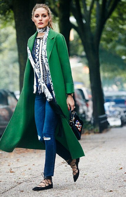 冬季雙排釦大衣