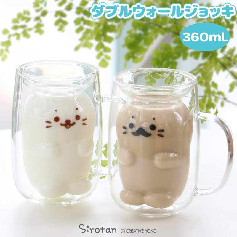 Sirotan 雙層啤酒杯-小白造型/大人小白