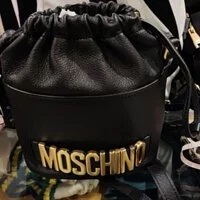 [S] MOSCHINO BUCKET BAG,BLACK, 667111238946 (SM254)