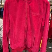 [S] MOSCHINO FELPA LOGO PATCH JACKET,PINK, ZT1727-9030-0219 (SM261)