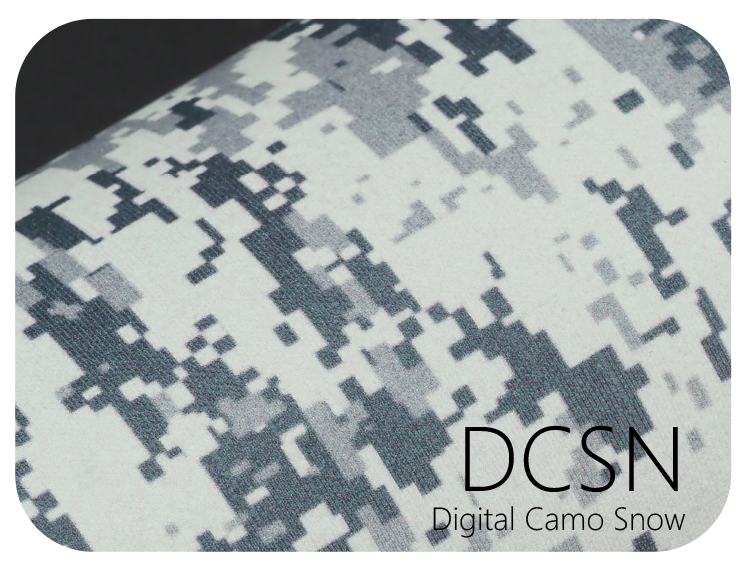 LIFE+GUARD DCSN Digital camo Snow LIFE+GUARD WABU Wave Blue vinyl skin sample for 3C protective wraps