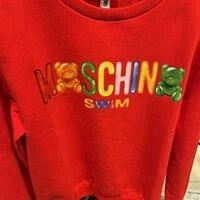 [S] MOSCHINO FELPA SWEATSHIRT,RED, 2T1704-2111-0112 (SM265)