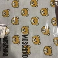 [S] MOSCHINO SCARF,GREY, Q050114-005 (SM290)