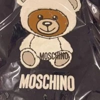 [S] MOSCHINO STOLE,NAVY, 30707-013 (SM284)