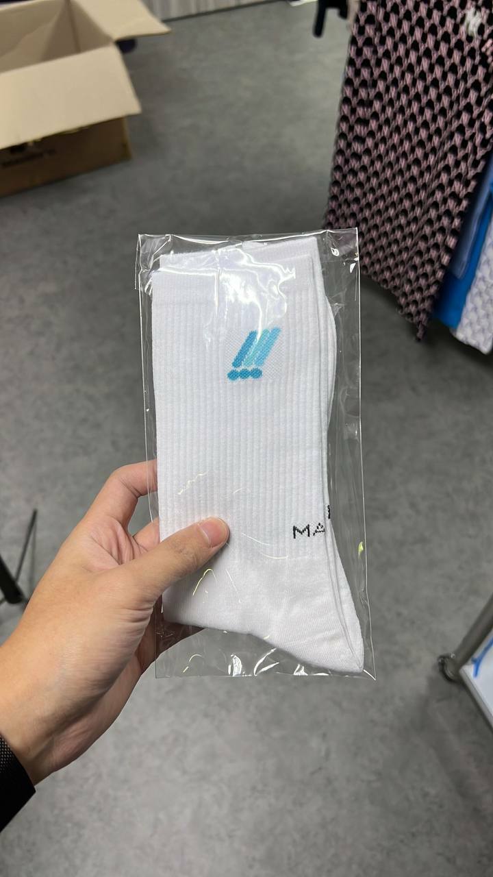 [S] MARK M LOGO SOCKS,  (SMKM32)