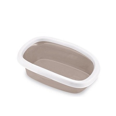 法國 Zolux 簡便貓砂盤 20L- (鋼藍色) / (灰色)