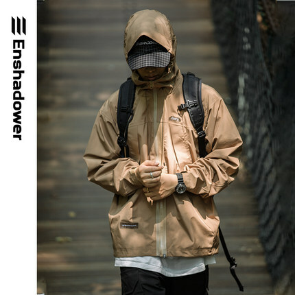 ENshadower隱蔽者 gorpcore戶外防風防水工裝夾克