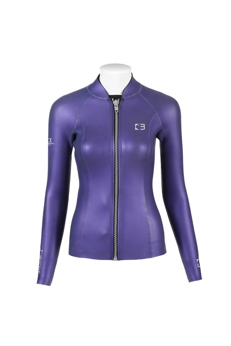 ▲預購-Bestdive 女款 珊瑚海系列 炫彩拉鏈夾克 2026