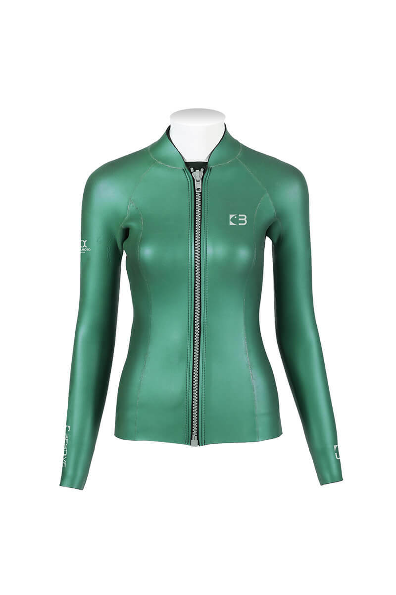 ▲預購-Bestdive 女款 珊瑚海系列 炫彩拉鏈夾克 2026