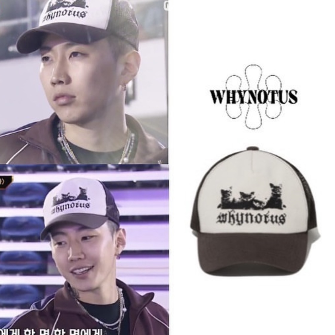 WHYNOTUS Kitten Paradise Trucker Cap