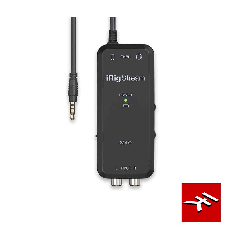 IK Multimedia iRig Stream Solo 行動錄音介面