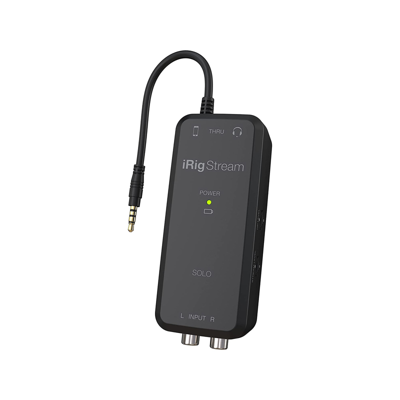 IK Multimedia iRig Stream Solo 行動錄音介面