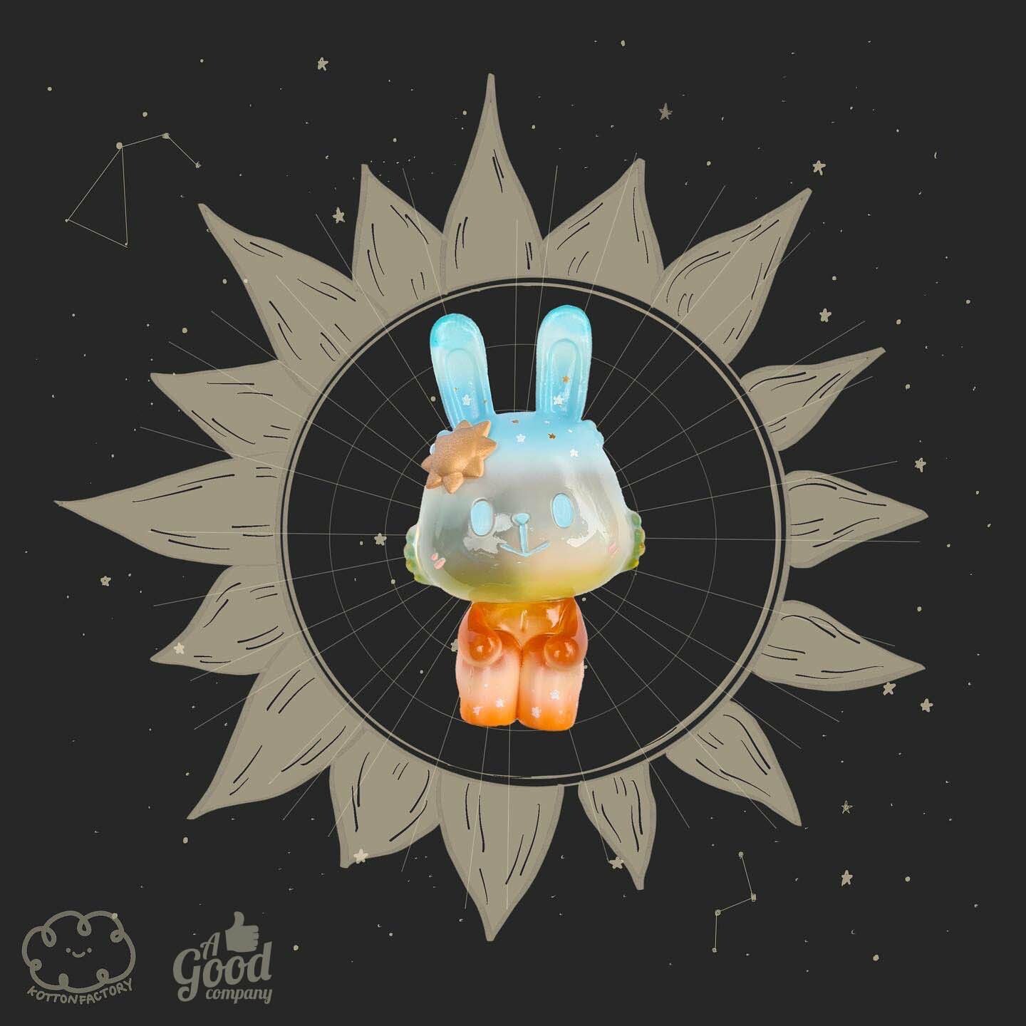 Kotton Factory  -  Blue /  Night sky Robin