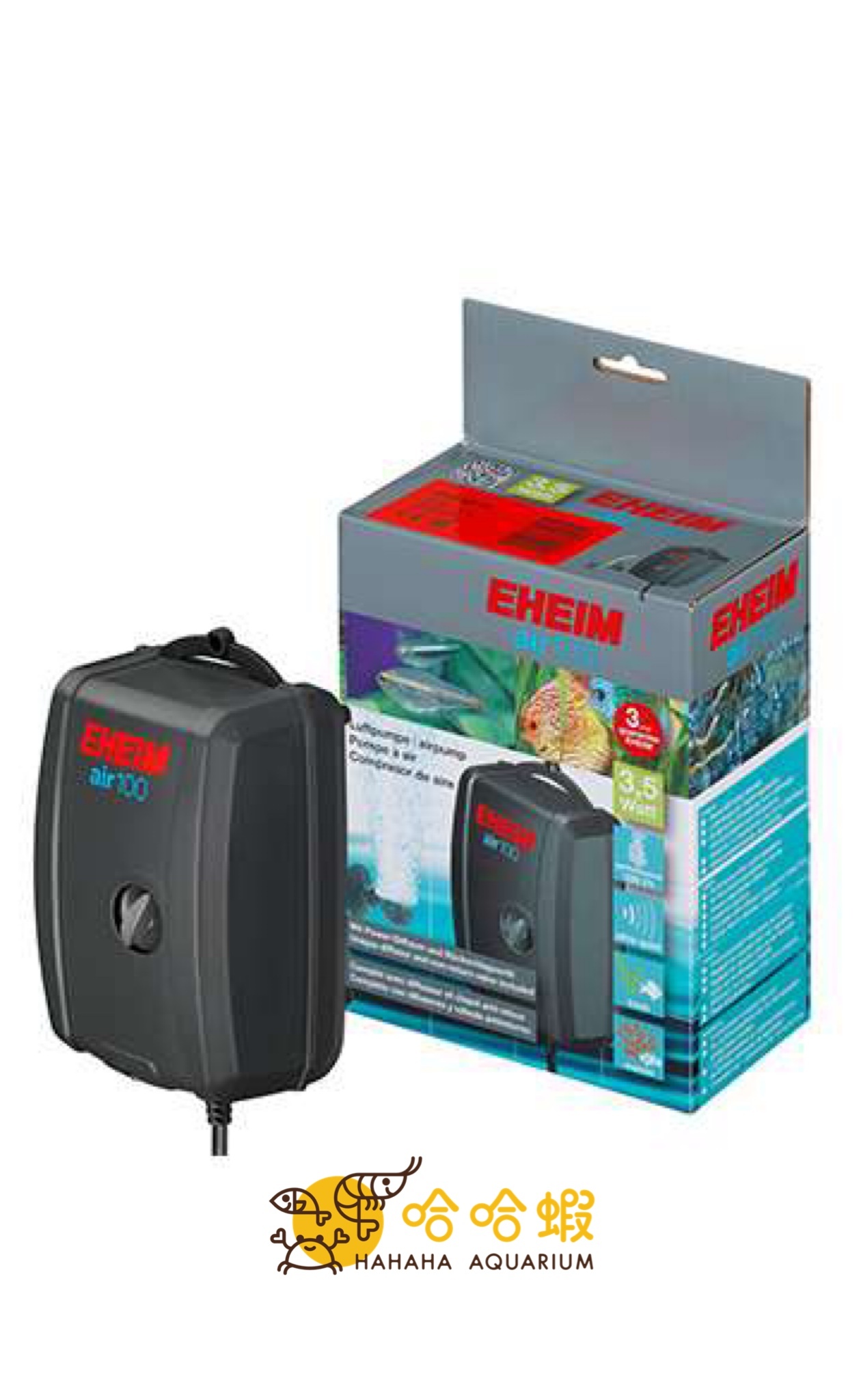 EHEIM AIR PUMP 100 （單出氣孔+EHEIM氣石及氣喉）