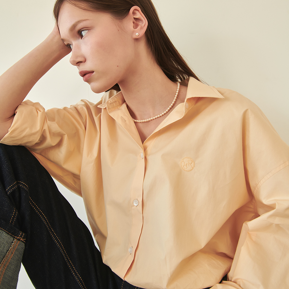 RONRON Oversized Boyfriend Fit Shirts Butter