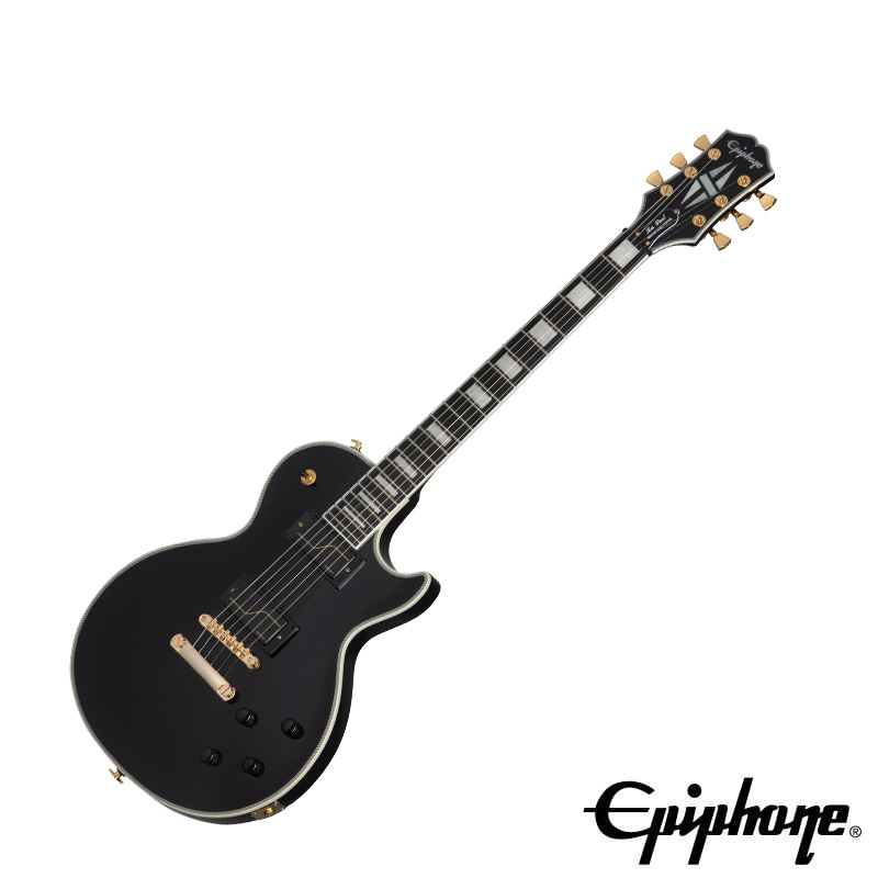 簽名款 Epiphone Matt Heafy Les Paul Custom Origins 黑金 電吉他
