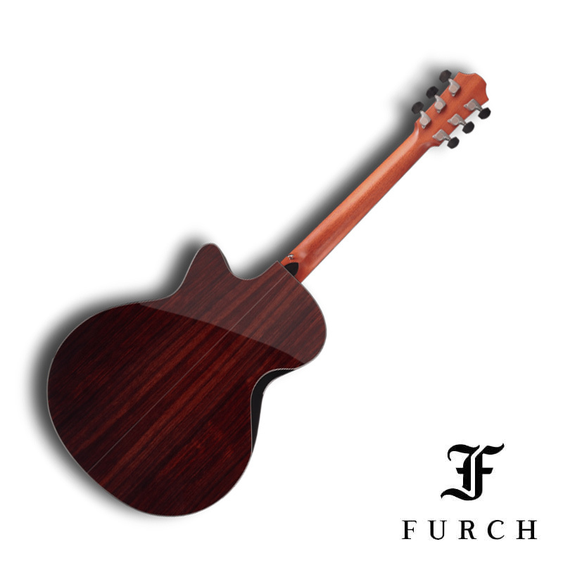 Furch Yellow Deluxe Gc-SR 43mm 全單板 Gc桶身 木吉他 附琴盒