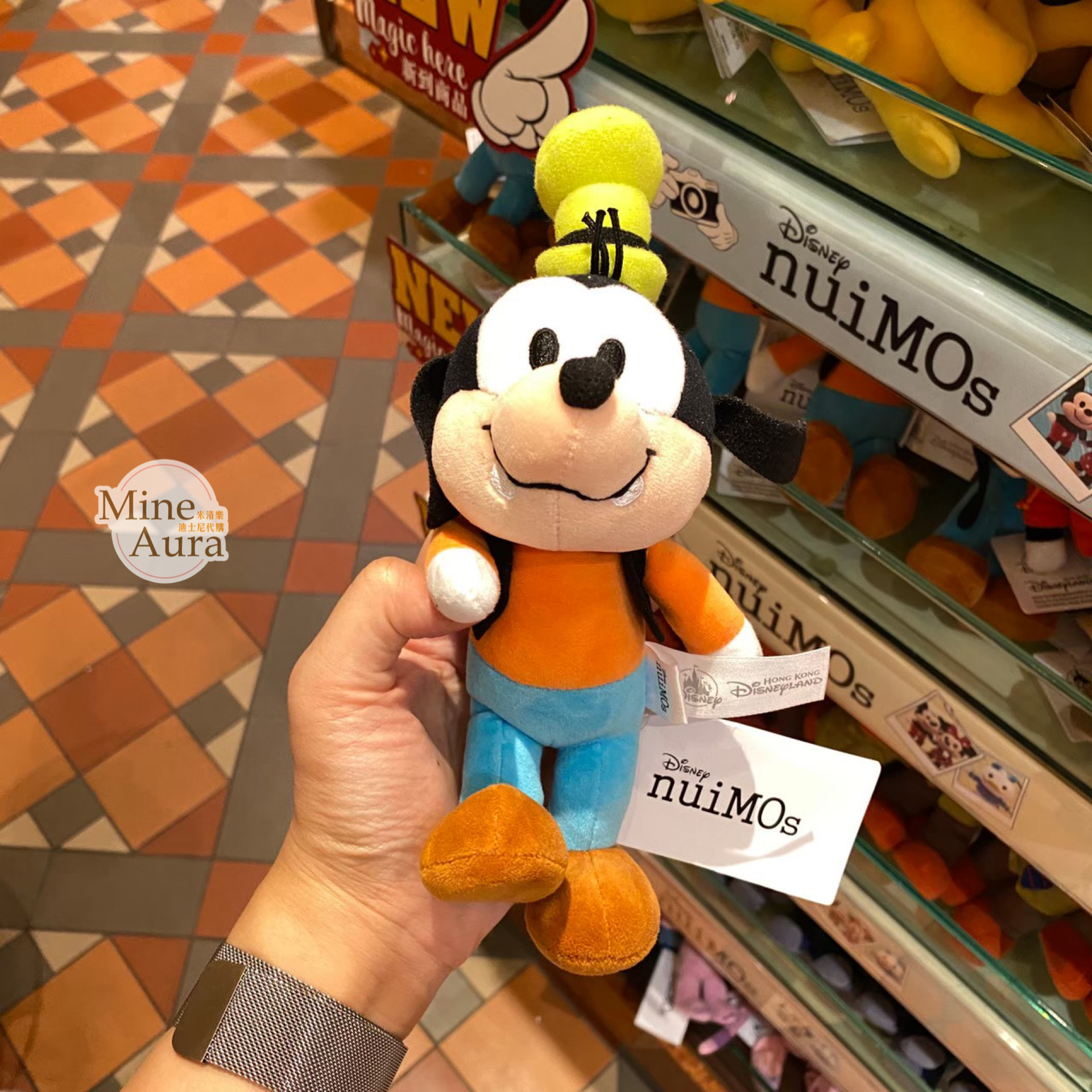 nuiMOs 高飛狗 Goofy 可動關節 絨毛 娃娃公仔 -香港迪士尼樂園