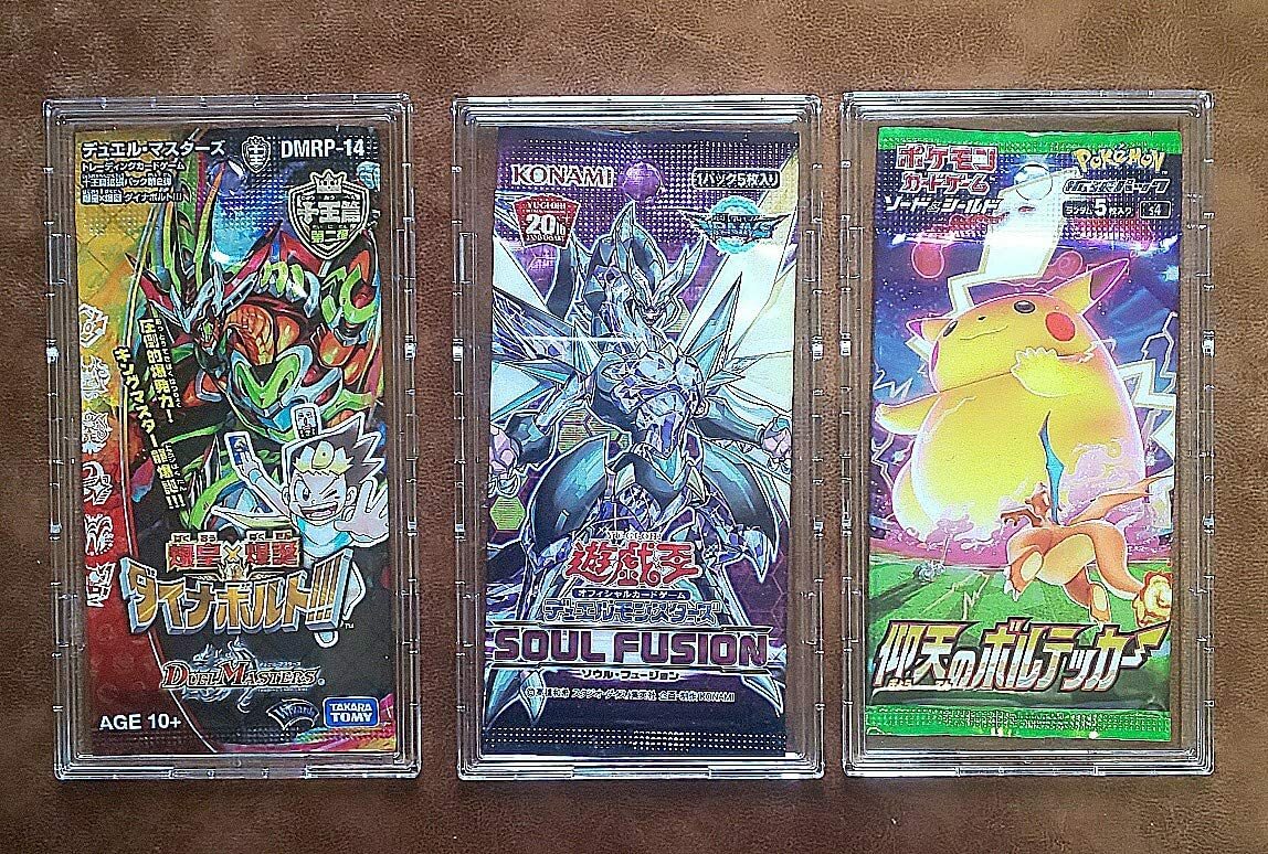 河島製作所 TCG未開封卡包專用保護殼 S-Size（2個裝）