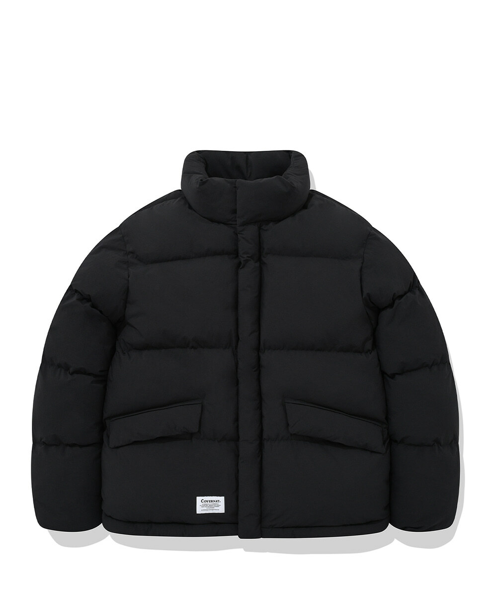 COVERNAT 防潑水 保暖 羽絨外套 黑色