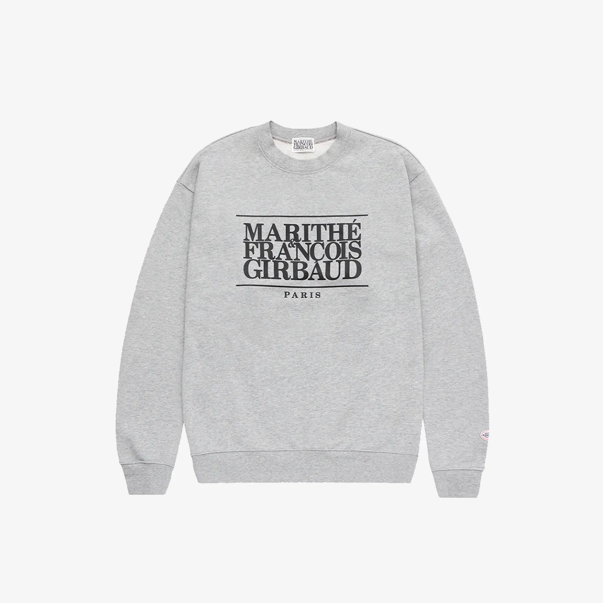 Marithe Francois Girbaud 經典大學t 石楠花灰 預購