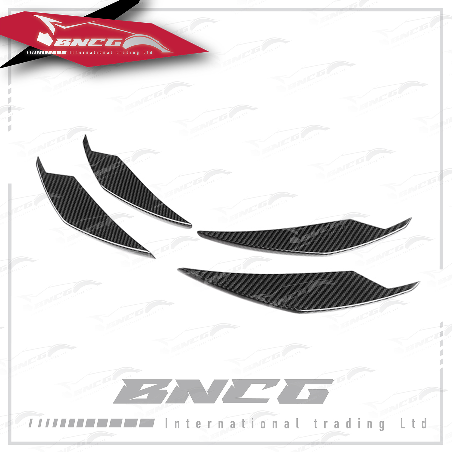 寶馬 BMW M3 G80 M4 G82 改裝 卡夢 乾碳纖維 外觀件 空力套件 AC款 前保桿 側風刀 【四件式】