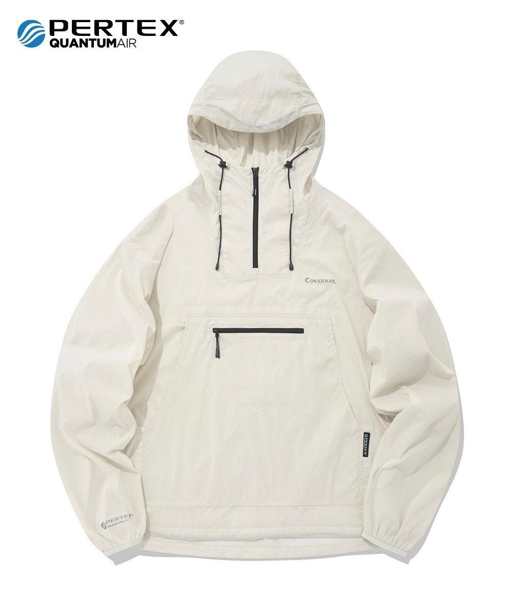 COVERNAT PERTEX 可收納 夾克 外套 象牙色