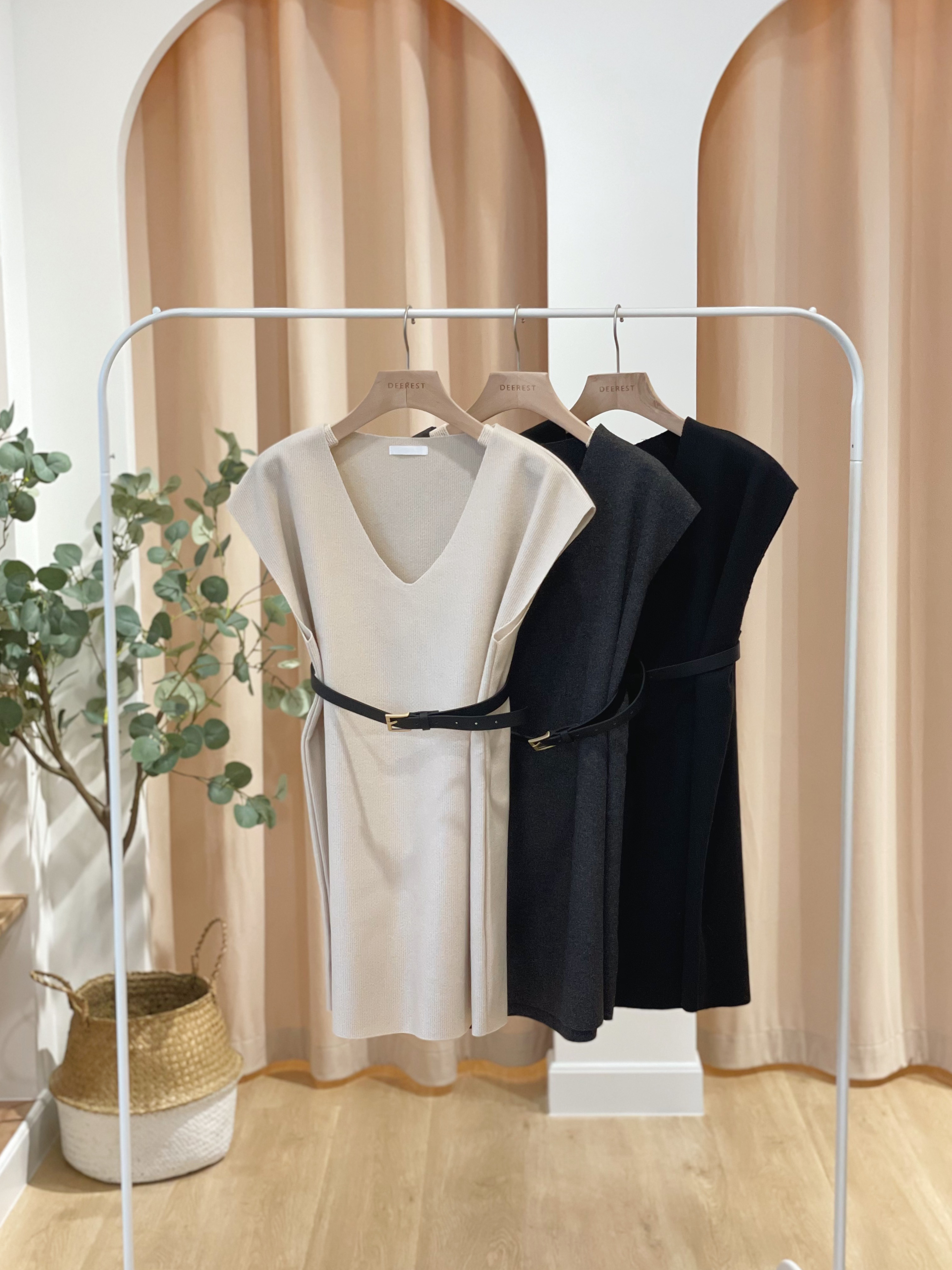 OP141 Oversize Belted Knit OP