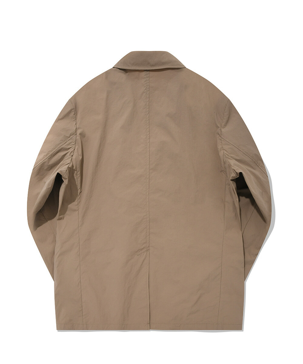 COVERNAT 帥氣 中性風 舒適 夾克 卡其色