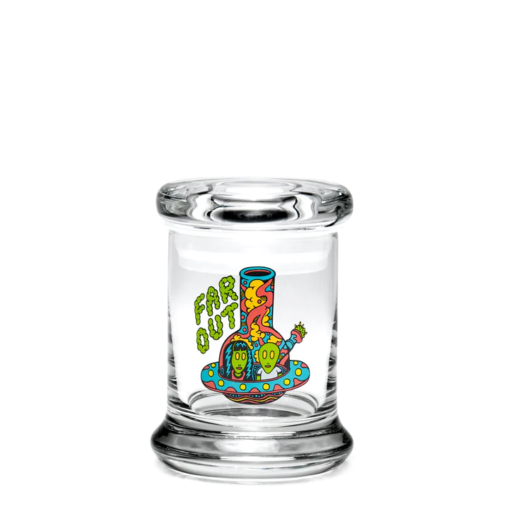 X-SMALL POP-TOP JAR BY 420 SCIENCE