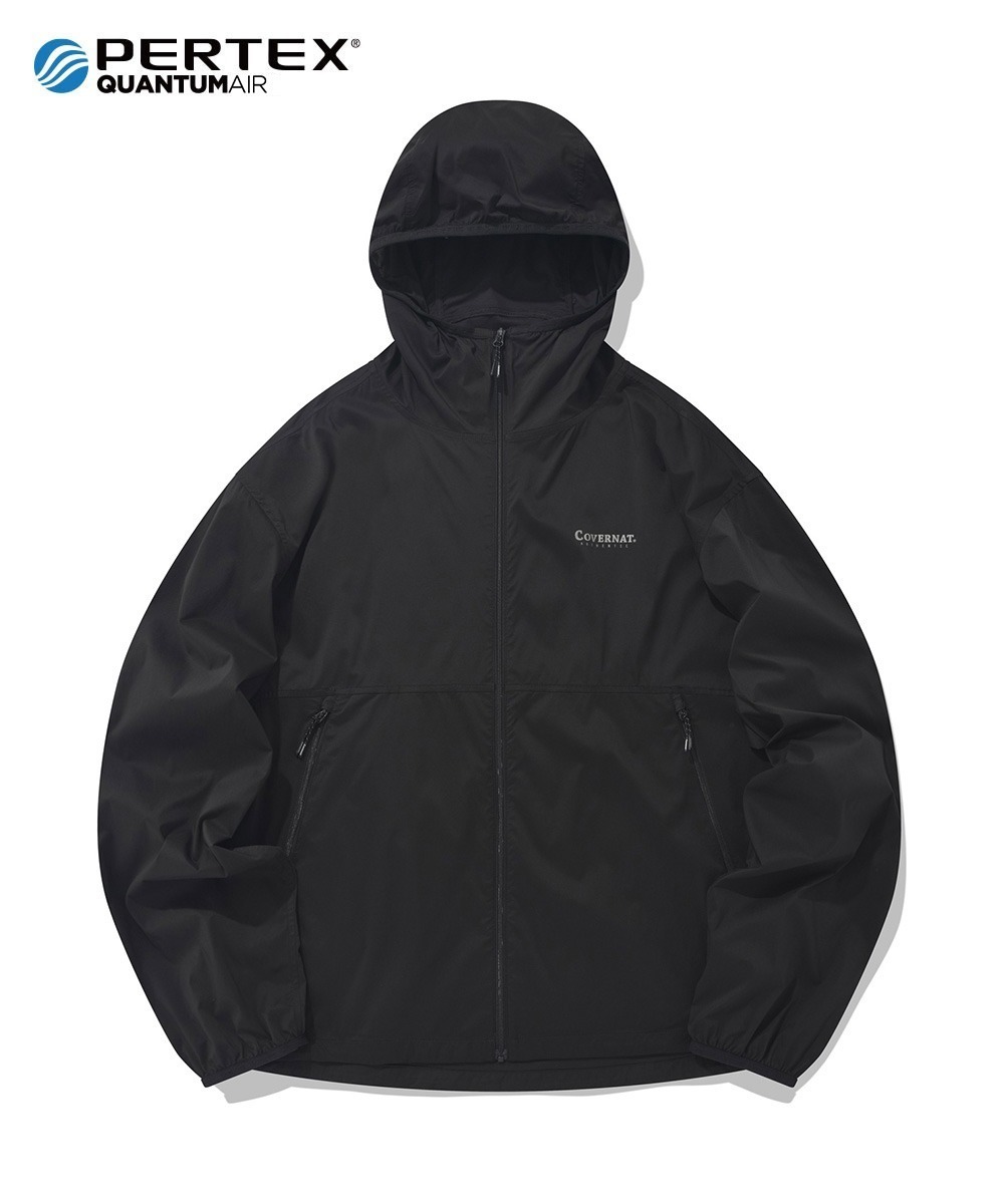 COVERNAT PERTEX  輕便可收納 風衣外套 夾克 黑色