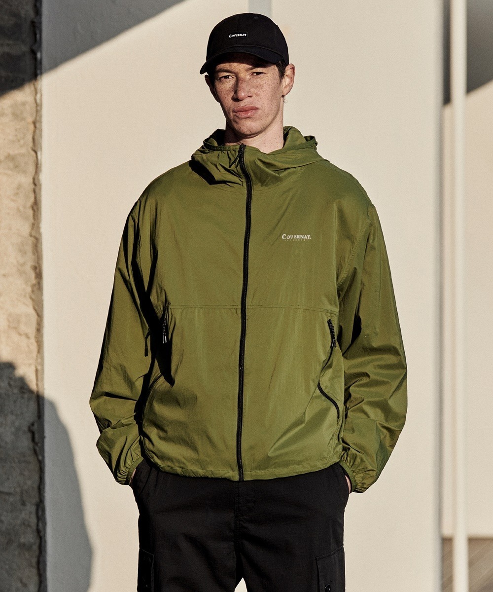 COVERNAT PERTEX  輕便可收納 風衣外套 夾克 綠色