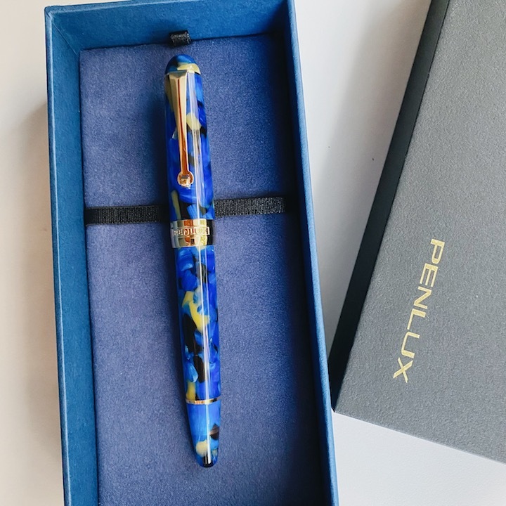 PENLUX 鬥魚 活塞上墨式鋼筆