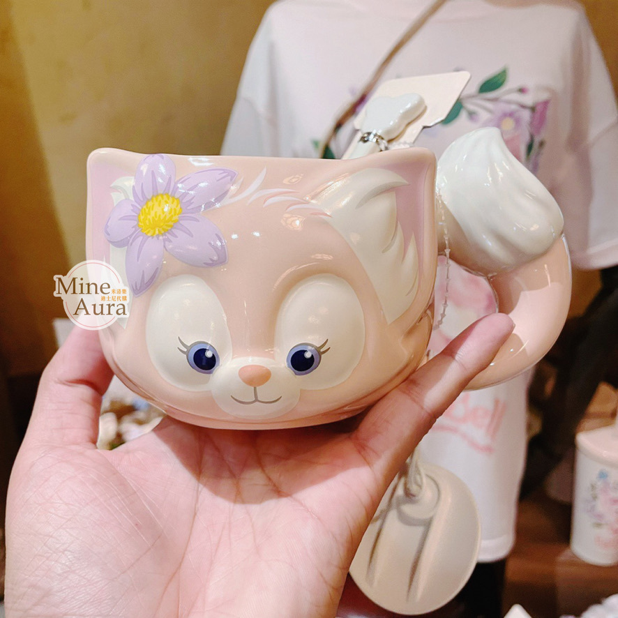 玲娜貝兒 Lina bell 大頭 造型 湯勺+馬克杯 組 水杯 -上海迪士尼樂園