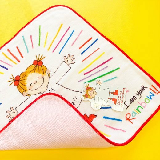 COCO醬 純棉小手帕 |日本Greeting Life