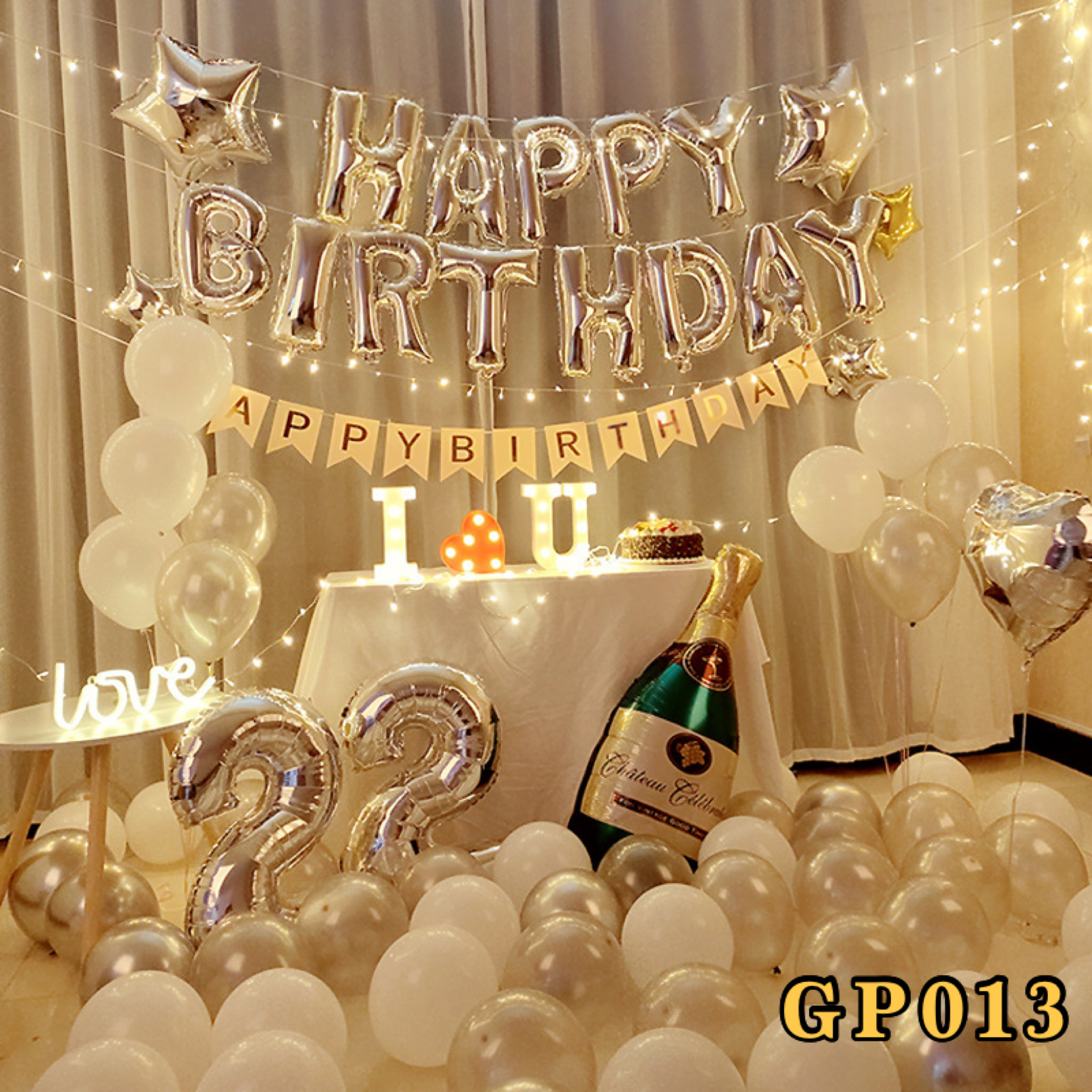 🎂生日氣球套裝GP013 👉現貨