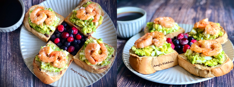 【酪梨鮮蝦三明治】Avocado Shrimp Sandwich