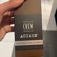 [S] ELIZABETH ARDEN AMERICAN CREW ACUMEN CLAY EXFOLIATING CLEANSER, 669316453117 (SEA21)