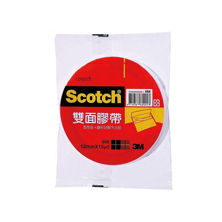 【3M】雙面膠帶 12mm*15Y (單捲)