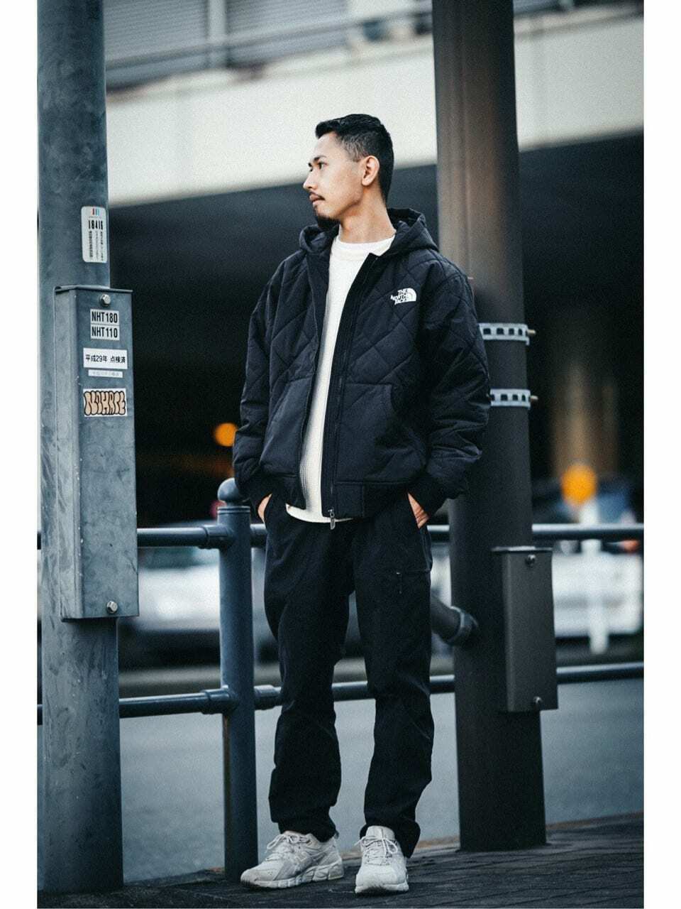 日本 TNF Yakkin 菱紋保暖外套