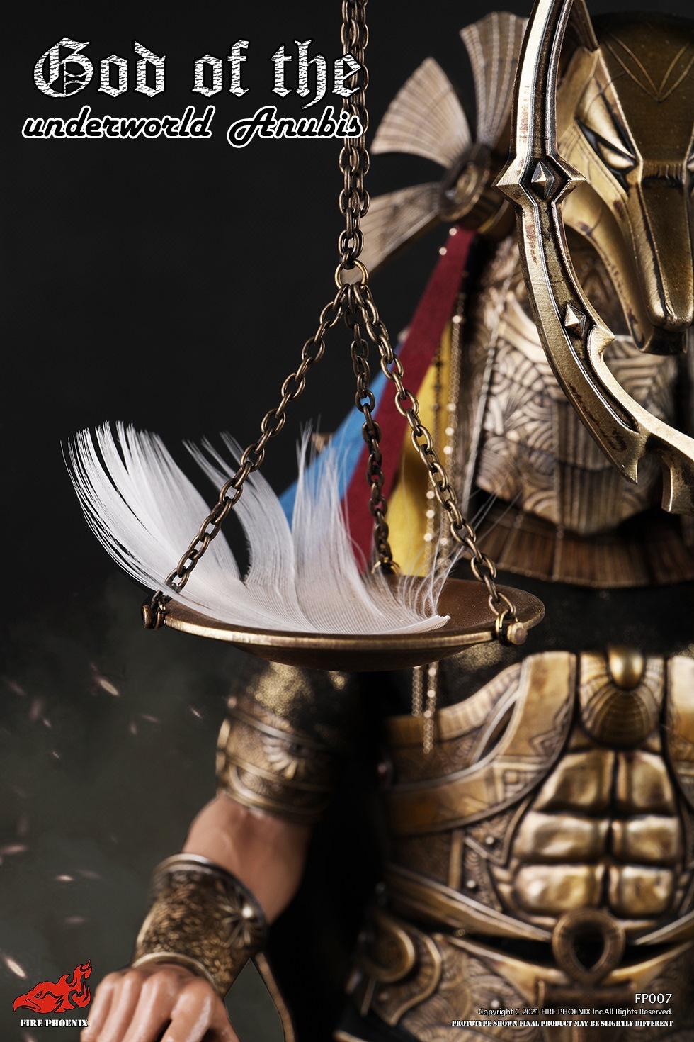FIRE PHOENIX FP007 DIECAST ALLOY - THE PROTECTER OF UNDERWORLD - ANUBIS (現貨)