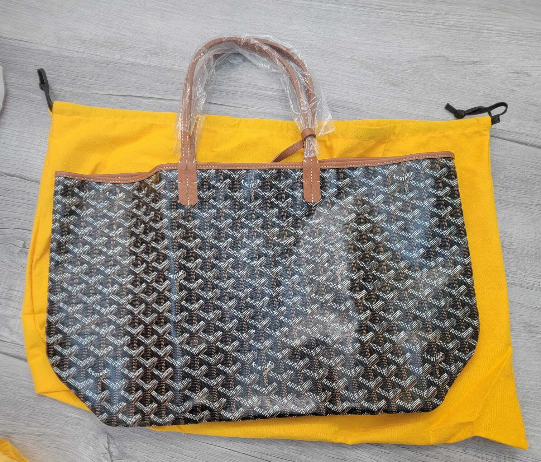 Goyard St Louis tote brown pm size