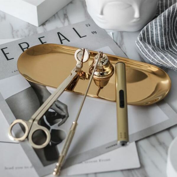 【Hook's嚴選】香氛蠟燭工具套裝(三件組)